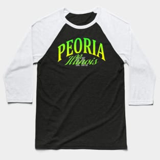 City Pride: Peoria, Illinois Baseball T-Shirt